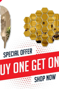 Leaf & Hexa Wall Hanging